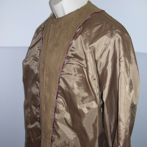 London Fog Lined Long Sleeve Button Shirt Medium - Picture 4 of 8